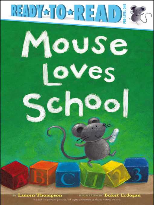 Title details for Mouse Loves School by Lauren Thompson - Available
